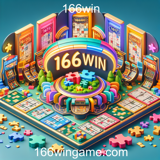 Descubra o Mundo dos Jogos de Quebra-Cabeça no 166win